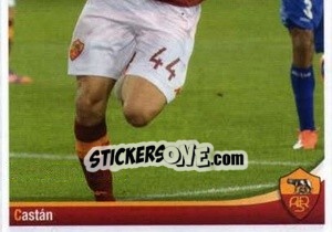 Sticker Leandro Castan (puzzle 2) - AS Roma 2012-2013 - Erredi Galata Edizioni