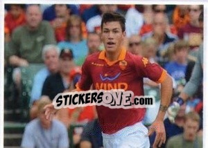 Sticker Alessio Romagnoli (puzzle 1) - AS Roma 2012-2013 n. 46 - Erredi Galata Edizioni