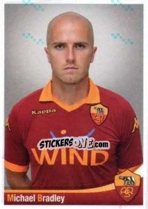 Cromo Michael Bradley - AS Roma 2012-2013 - Erredi Galata Edizioni