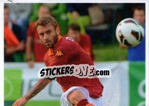 Sticker Daniele De Rossi (puzzle 1) - AS Roma 2012-2013 n. 52 - Erredi Galata Edizioni