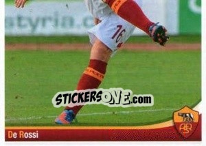 Sticker Daniele De Rossi (puzzle 2) - AS Roma 2012-2013 - Erredi Galata Edizioni