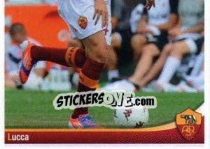 Sticker Jonatan Lucca (puzzle 2) - AS Roma 2012-2013 n. 59 - Erredi Galata Edizioni