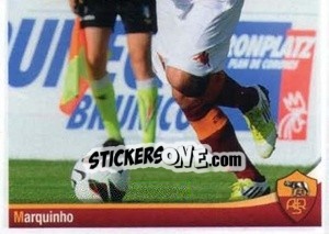 Cromo Marquinho De Mattos Filho (puzzle 2) - AS Roma 2012-2013 n. 62 - Erredi Galata Edizioni