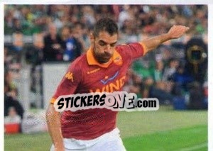 Sticker Simone Perrotta (puzzle 1) - AS Roma 2012-2013 - Erredi Galata Edizioni