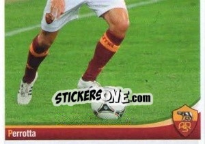 Figurina Simone Perrotta (puzzle 2) - AS Roma 2012-2013 - Erredi Galata Edizioni