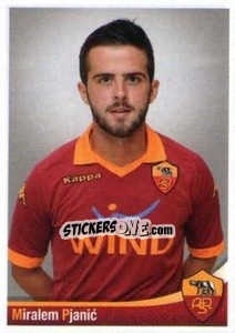 Sticker Miralem Pjanic - AS Roma 2012-2013 n. 66 - Erredi Galata Edizioni