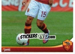 Figurina Miralem Pjanic (puzzle 2) - AS Roma 2012-2013 - Erredi Galata Edizioni