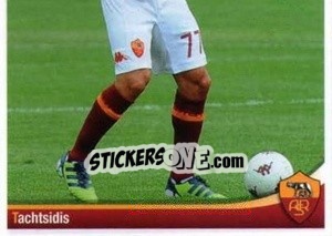 Sticker Panagiotis Tachtsidis (puzzle 2) - AS Roma 2012-2013 n. 71 - Erredi Galata Edizioni
