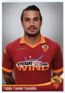 Figurina Pablo Daniel Osvaldo - AS Roma 2012-2013 - Erredi Galata Edizioni