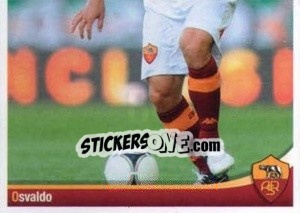 Cromo Pablo Daniel Osvaldo (puzzle 2) - AS Roma 2012-2013 - Erredi Galata Edizioni