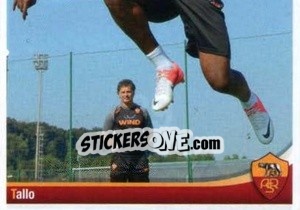 Sticker Gadji Celi Carmen J. Tallo (puzzle 2) - AS Roma 2012-2013 n. 89 - Erredi Galata Edizioni
