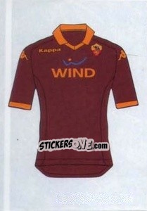 Sticker La Prima Maglia (puzzle 1) - AS Roma 2012-2013 n. 96 - Erredi Galata Edizioni