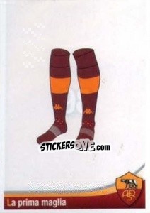 Cromo La Prima Maglia (puzzle 3) - AS Roma 2012-2013 - Erredi Galata Edizioni