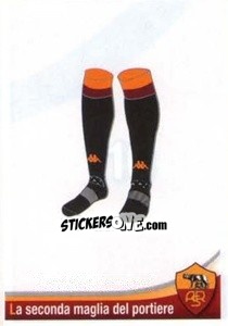 Sticker La Seconda Maglia del Portiere (puzzle 3) - AS Roma 2012-2013 n. 110 - Erredi Galata Edizioni
