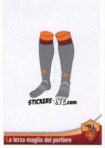 Sticker La Terza Maglia del Portiere (puzzle 3) - AS Roma 2012-2013 - Erredi Galata Edizioni