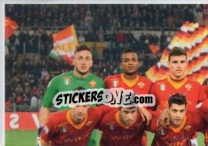 Sticker Pronti Per Il Trionfo (Puzzle 1) - AS Roma 2012-2013 n. 114 - Erredi Galata Edizioni