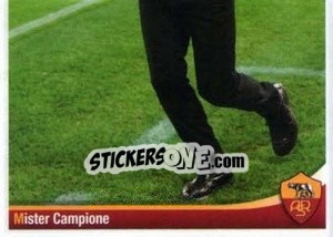 Figurina Mister Campione (puzzle 2) - AS Roma 2012-2013 - Erredi Galata Edizioni