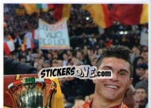 Cromo Veni vidi Viviani (puzzle 1) - AS Roma 2012-2013 - Erredi Galata Edizioni