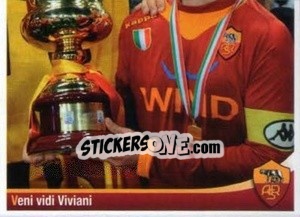 Sticker Veni vidi Viviani (puzzle 2) - AS Roma 2012-2013 - Erredi Galata Edizioni