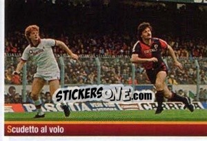 Sticker Scudetto al volo (puzzle 2) - AS Roma 2012-2013 - Erredi Galata Edizioni