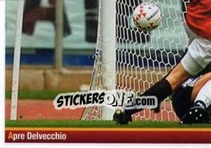 Sticker Apre Delvecchio (puzzle 2) - AS Roma 2012-2013 n. 137 - Erredi Galata Edizioni