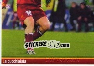 Sticker La Cucchiaiata (Puzzle 2) (Totti) - AS Roma 2012-2013 n. 145 - Erredi Galata Edizioni