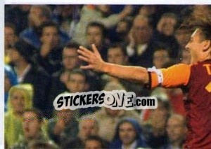 Sticker Totti espugna il Bernabeu (puzzle 1) - AS Roma 2012-2013 - Erredi Galata Edizioni