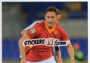 Sticker Il capitano (Francesco Totti) (puzzle 1) - AS Roma 2012-2013 n. 164 - Erredi Galata Edizioni