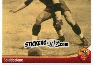 Sticker Sciabbolone (Rodolfo Volk) (puzzle 2) - AS Roma 2012-2013 - Erredi Galata Edizioni