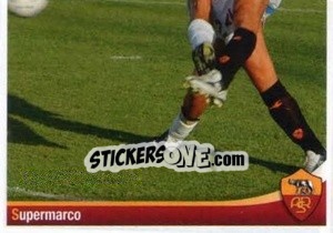 Sticker Supermarco (Marco Delvecchio) (puzzle 2) - AS Roma 2012-2013 - Erredi Galata Edizioni