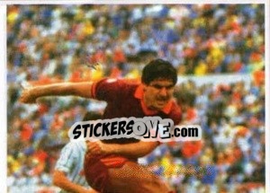 Cromo Diba (Agostino Di Bartolomei) (puzzle 1) - AS Roma 2012-2013 n. 182 - Erredi Galata Edizioni