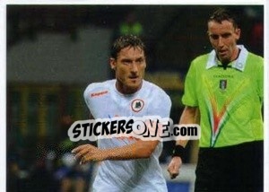 Sticker Totti (Francesco Totti) (puzzle 1) - AS Roma 2012-2013 n. 184 - Erredi Galata Edizioni