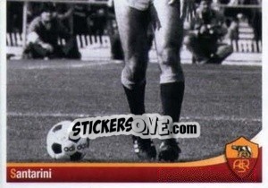 Sticker Santarini (Sergio Santarini) (puzzle 2) - AS Roma 2012-2013 n. 189 - Erredi Galata Edizioni