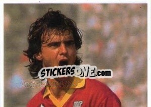 Sticker Giannini (Giuseppe Giannini) (puzzle 1) - AS Roma 2012-2013 - Erredi Galata Edizioni