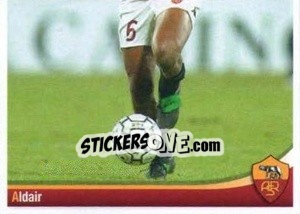 Sticker Aldair (Aldair Nascimento do Santos) (puzzle 2) - AS Roma 2012-2013 - Erredi Galata Edizioni