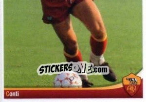 Sticker Conti (Bruno Conti) (puzzle 2) - AS Roma 2012-2013 - Erredi Galata Edizioni