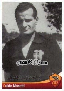 Sticker Guido Masetti - AS Roma 2012-2013 - Erredi Galata Edizioni