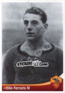 Sticker Attilio Ferraris Iv - AS Roma 2012-2013 n. 209 - Erredi Galata Edizioni