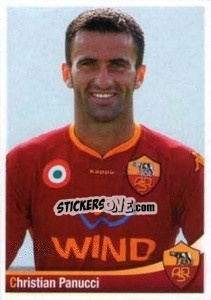 Sticker Christian Panucci - AS Roma 2012-2013 n. 213 - Erredi Galata Edizioni