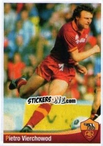 Sticker Pietro Vierchowod - AS Roma 2012-2013 n. 218 - Erredi Galata Edizioni