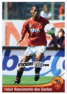 Sticker Aldair Nascimento Do Santos - AS Roma 2012-2013 n. 223 - Erredi Galata Edizioni