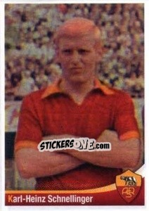 Sticker Karl-Heinz Schnellinger - AS Roma 2012-2013 - Erredi Galata Edizioni