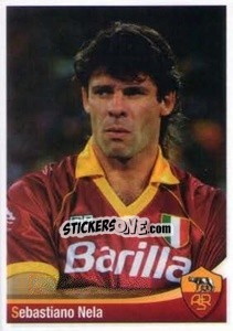 Sticker Sebastiano Nela - AS Roma 2012-2013 n. 226 - Erredi Galata Edizioni