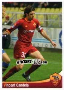 Figurina Vincent Candela - AS Roma 2012-2013 - Erredi Galata Edizioni