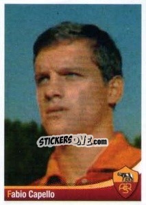 Sticker Fabio Capello - AS Roma 2012-2013 n. 233 - Erredi Galata Edizioni