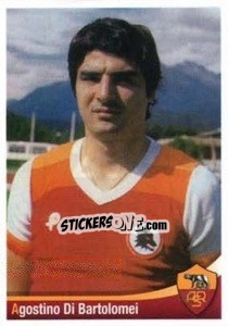 Sticker Agostino Di Bartolomei - AS Roma 2012-2013 - Erredi Galata Edizioni