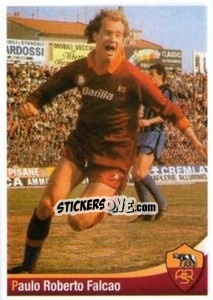 Sticker Paulo Roberto Falcao - AS Roma 2012-2013 n. 242 - Erredi Galata Edizioni