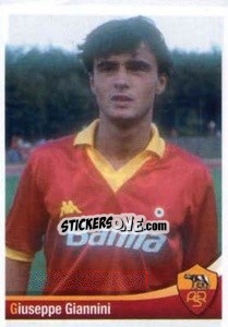 Sticker Giuseppe Giannini - AS Roma 2012-2013 - Erredi Galata Edizioni