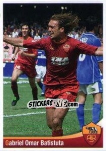 Sticker Gabriel Omar Batistuta