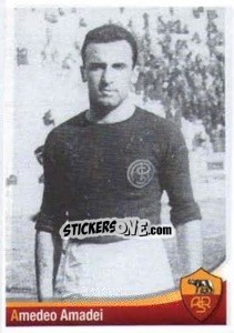 Sticker Amedeo Amadei - AS Roma 2012-2013 - Erredi Galata Edizioni